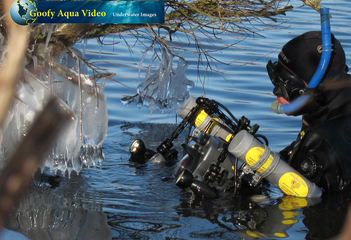 Goofy Aqua Video filmt de Zevenhuizerplas in de winter