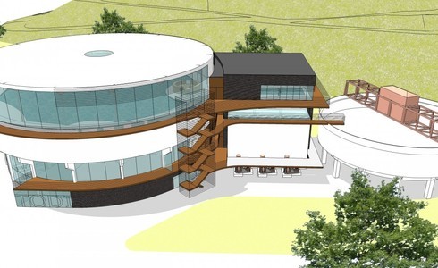TODI - Beringen - 3D-tekening ontwerp indoorduikcentrum