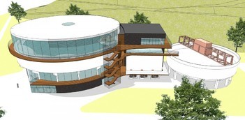 TODI - Beringen - 3D-tekening ontwerp indoorduikcentrum