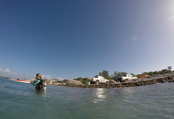 Duikplaats Cai, Lac Baai, Bonaire - Foto: Wil Stutterheim