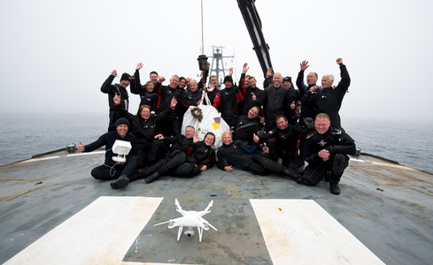 Expeditieleden twaalfde duikexpeditie - Foto: Joost van Uffelen